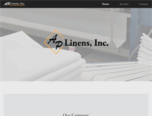 Tablet Screenshot of aplinens.com